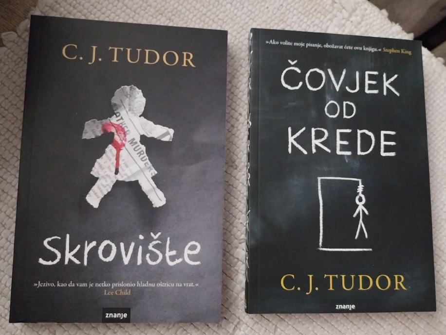 C. J. Tudor - Čovjek od krede / Skrovište 10 euro / kom (39)