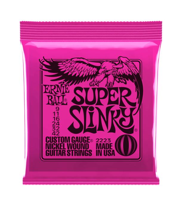 ERNIE BALL SUPER SLINKY 09-42 ŽICE ZA ELEKTRIČNU GITARU