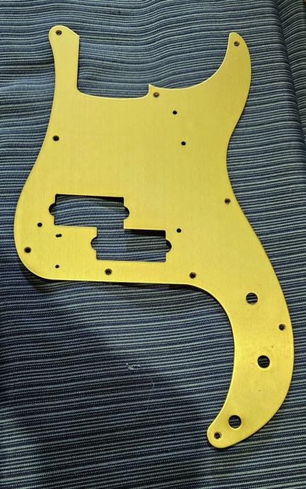 Fender Precision bass anodized pickguard