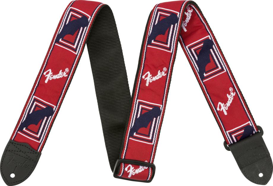 FENDER Strap - Red, White & Blue