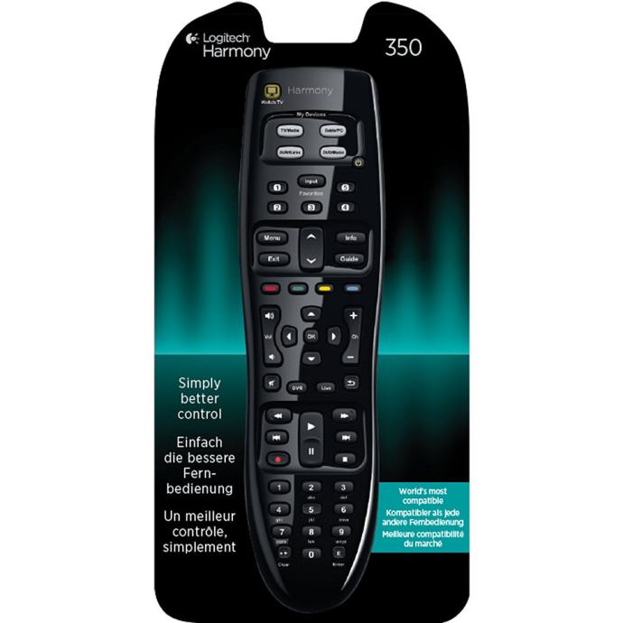 logitech harmony 350 universal remote control