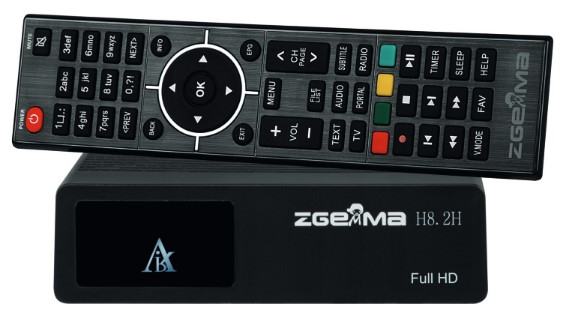 RECEIVER DVB-S2X/T2/C H.265 Combo ZGEMMA H8.2H