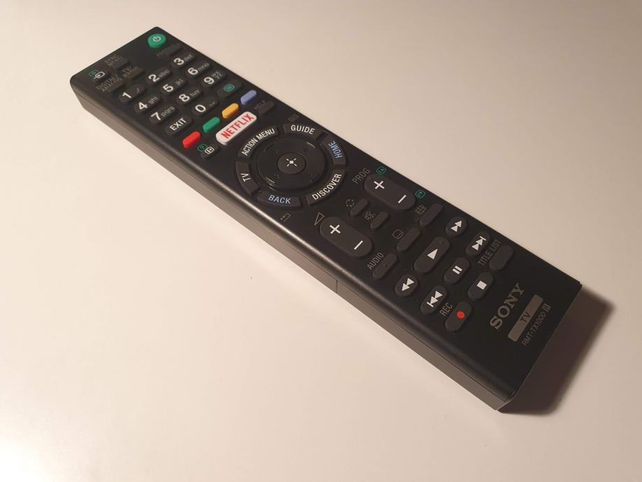 Sony Bravia TV W75 C dijelovi - daljinski, stalak, adapter