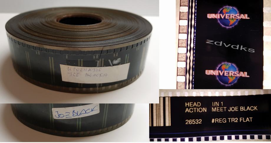 UNIVERSAL TRAILER U ROLI 35mm Upoznajte Joea Blacka 1998 ZA  PROJEKTOR