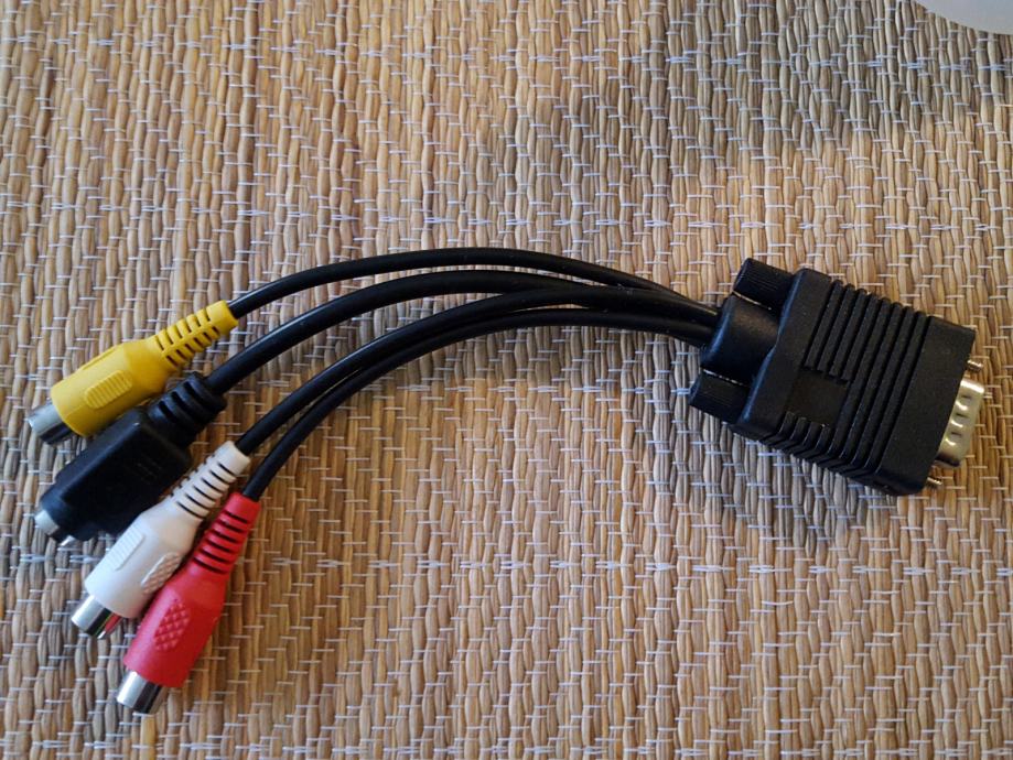 Vga to scart/s-video adapter