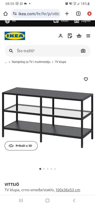 Ikea, tv klupa vittsjo