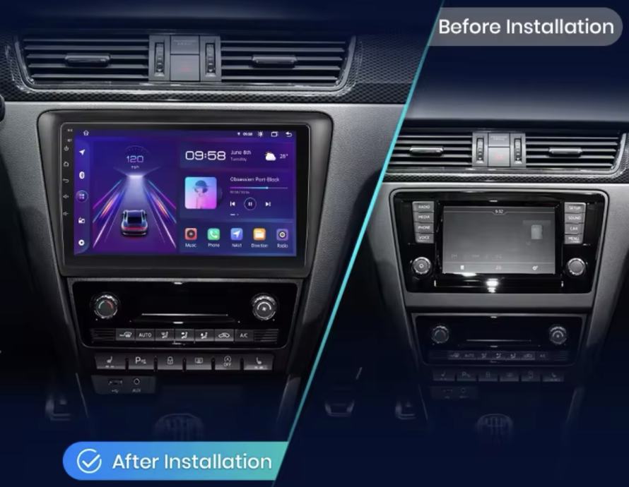 Skoda Rapid 2013-2019 Multimedija Navigacija Android Radio CD DVD 4GB