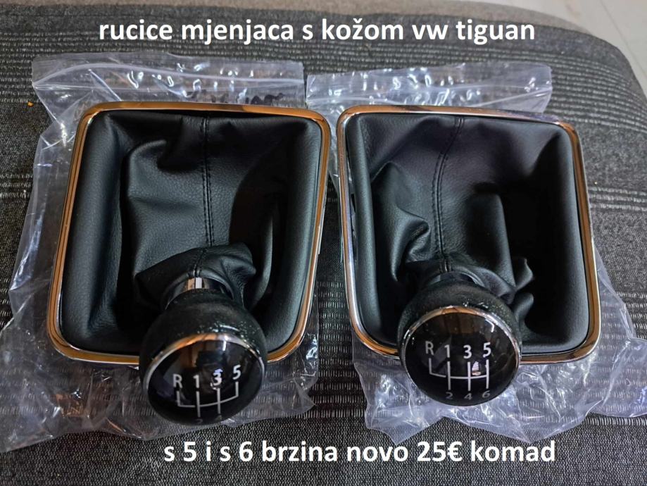 rucica mjenjaca s kožom vw tiguan s 5 i s 6 brzina novo