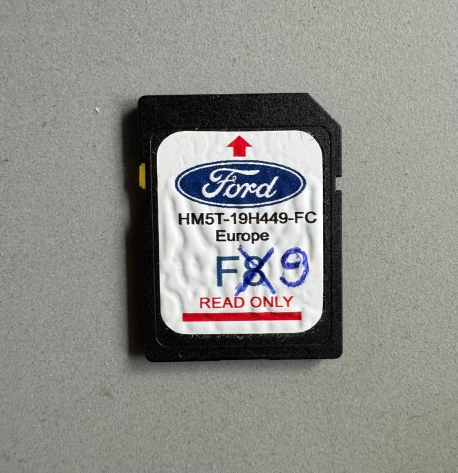 Ford SD card navigacija za cijelu Europu - F9