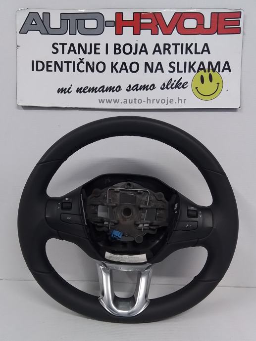 Kolo volana Peugeot 208 2012-2019 / kožni / 6191372 / 96750123ZD /