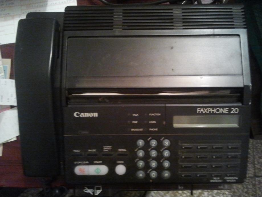 Canon faxphone 20