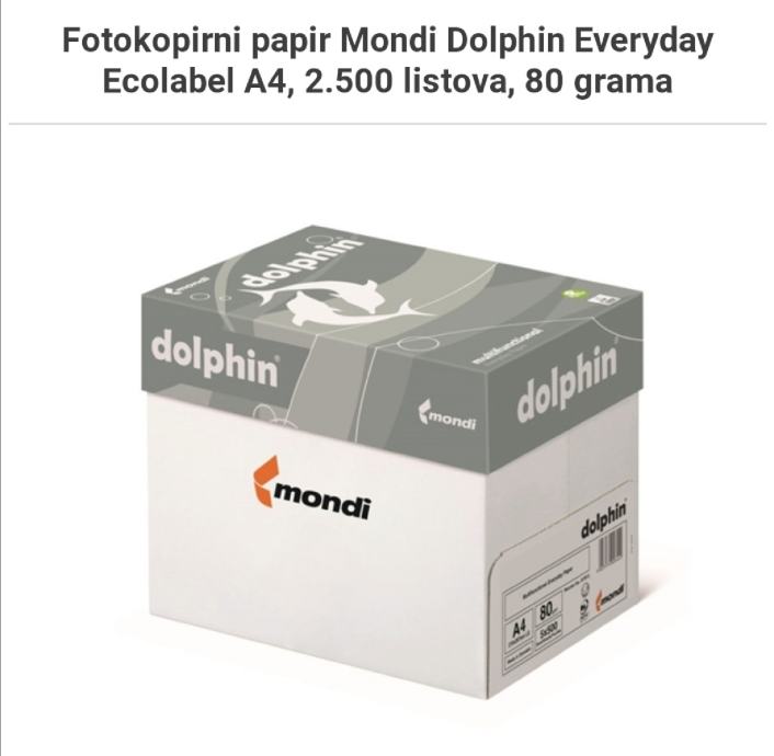 Fotokopirni papir Mondi dolphin A4