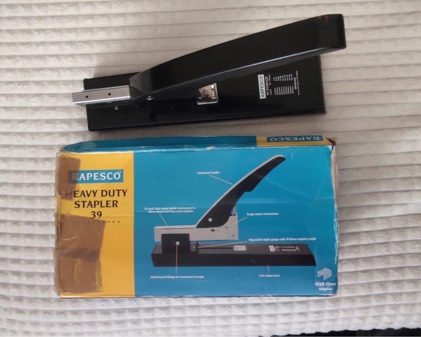 Klamerica RAPESCO HEAVY DUTY STAPLER 39