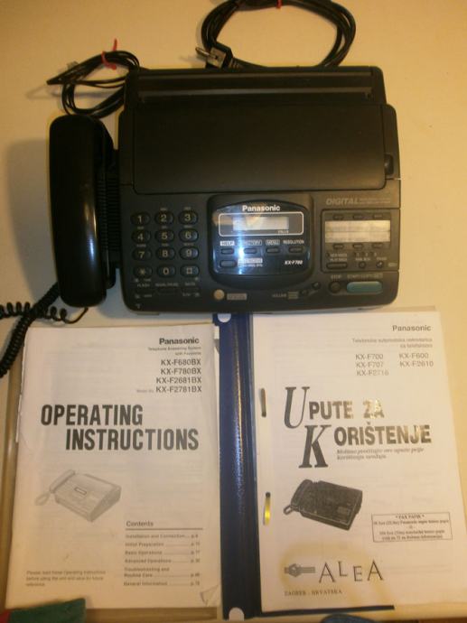 TELEFON FAX „Panasonic KX-F680BX“