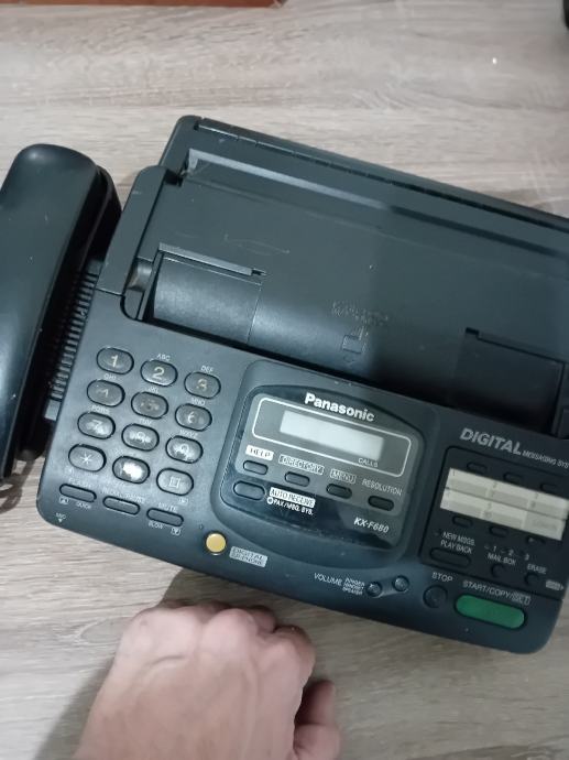 telefon telefax sekretarica panasonic