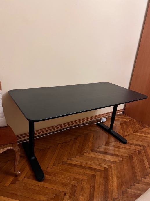 SUPER PONUDA - Crni Ikea radni stol 160x80