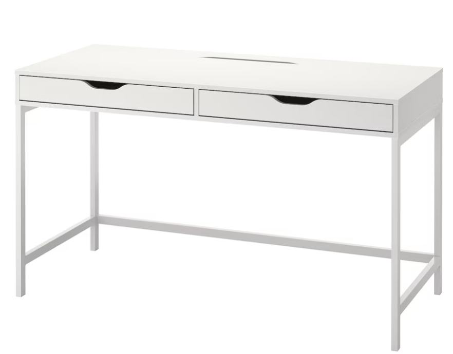 Ikea ALEX radni stol bijeli (132x58cm)