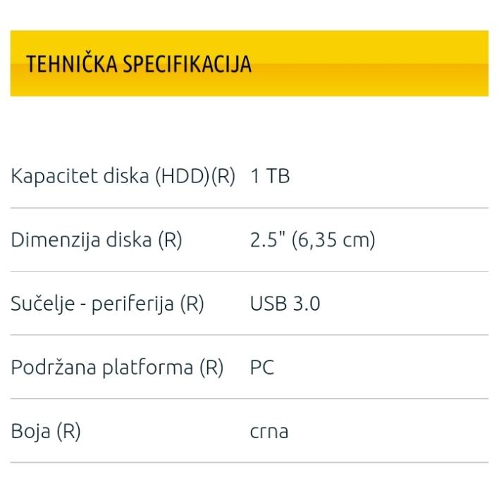 Eksterni tvrdi disk