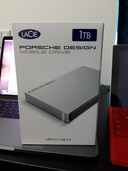 Lacie Porsche Design 1TB eksterni disk