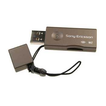 Sony Ericsson USB adapter za M2 kartice 3x 2gb kartica 1x 1gb kartica