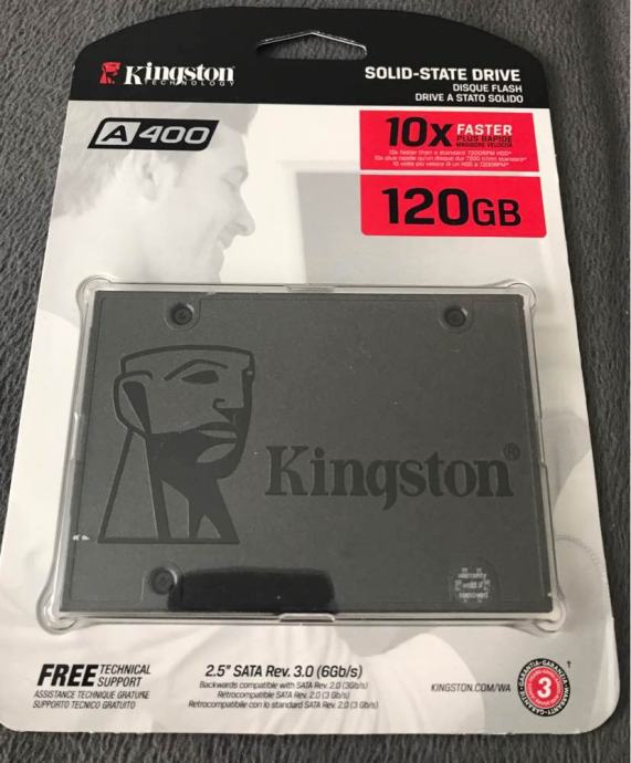 SSD KINGSTON 120gb