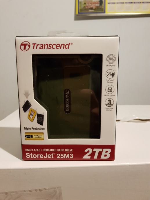 Transcend 2TB eksterni disk