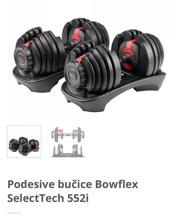 Bowflex podesive bučice