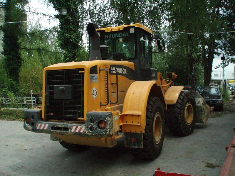 Hyundai 770 погрузчик