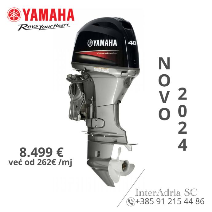 Vanbrodski motor YAMAHA 70 KS - NOVO 2024