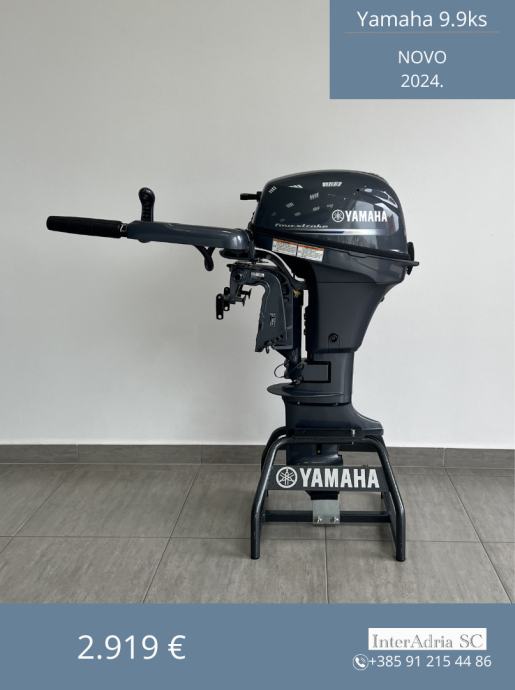 Vanbrodski motor YAMAHA 9.9 KS - NOVO