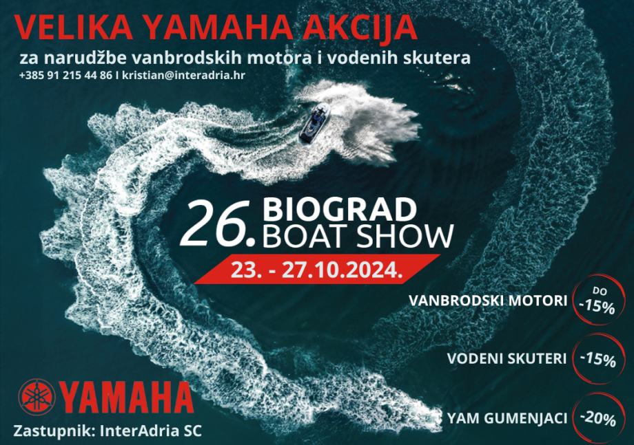 YAMAHA AKCIJA - Biograd Boat Show