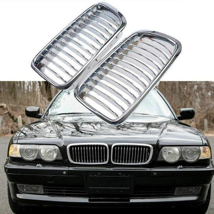 BMW E38 CHROME GRILL BUBREZI