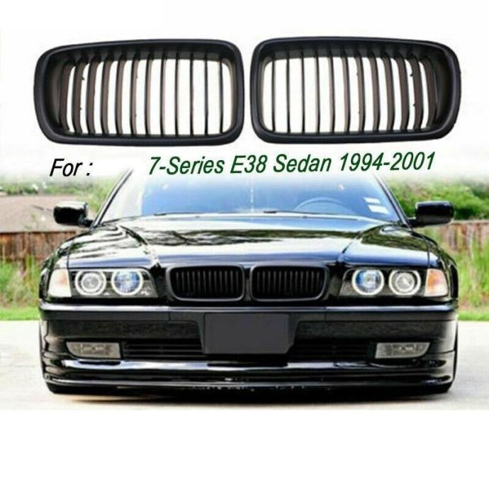 BMW E38 MAT CRNI GRILL BUBREZI