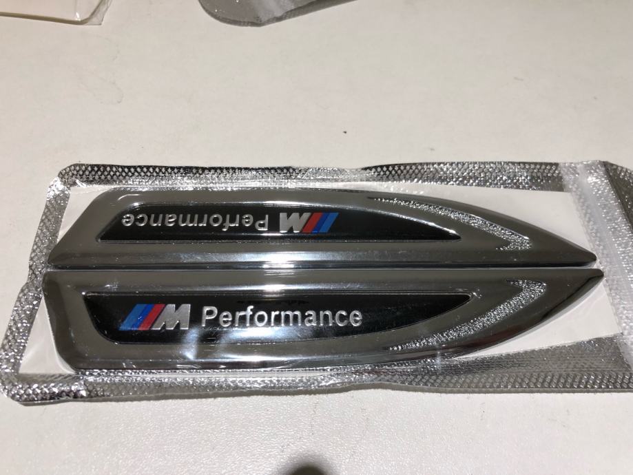 BMW M PERFORMANCE STRELICA ZNAK BLATOBRANA OZNAKA EMBLEM LOGO BMW M