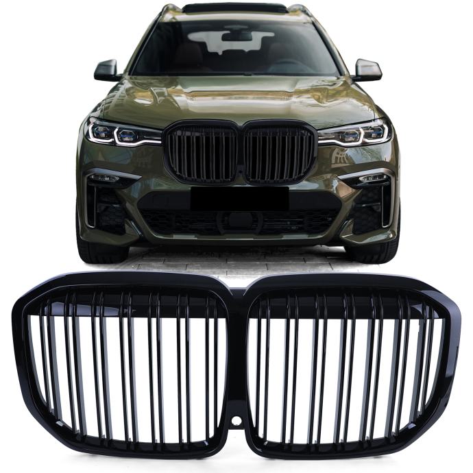 BMW X7 G07 bubrezi maska grill crni sjaj