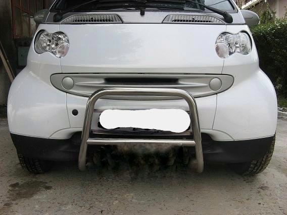 smart car push bar