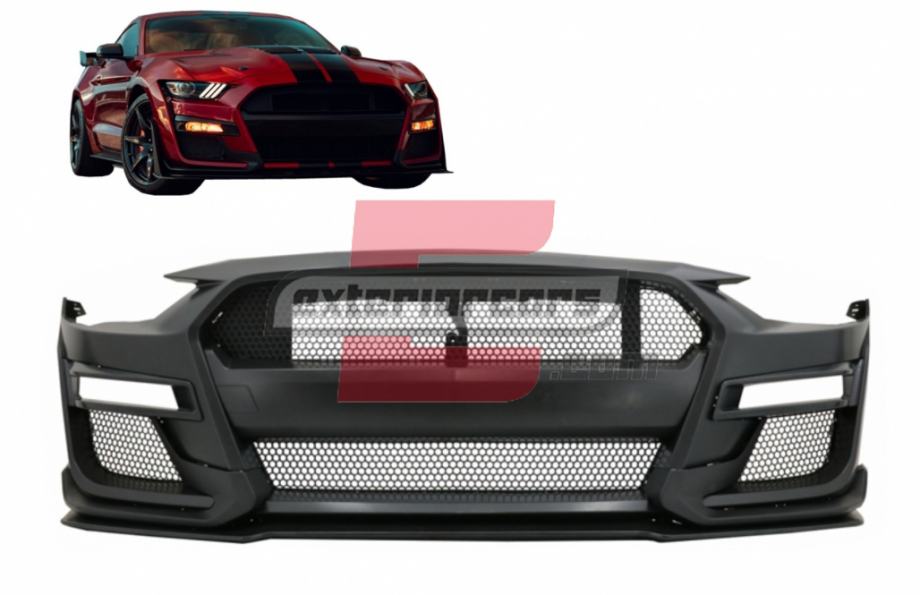 FORD MUSTANG 6 Facelift (18-22) - Prednji branik GT500 look