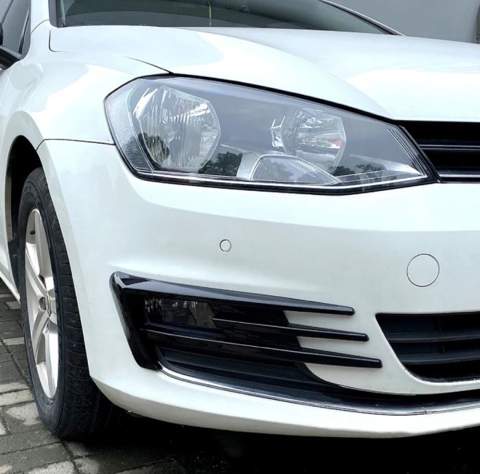 Golf 7 ukrasne plastike maglenki, izgled GTD/GTI