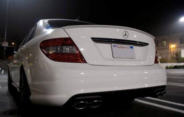 P: Mercedes C63 / C 63 AMG spojler za gepek