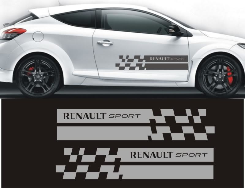 Наклейки на рено. Renault Megane 2 наклейка. Наклейка спорт Рено Меган. Renault Sport наклейка. Наклейка для автомобилей Renault.