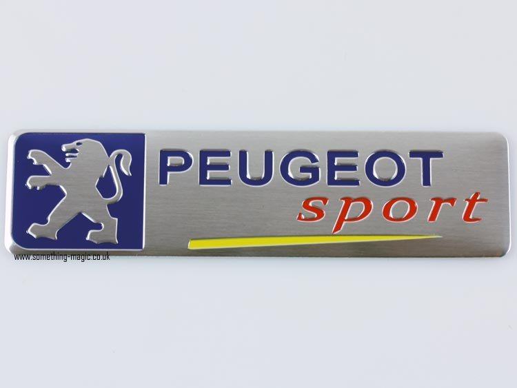 PEUGEOT SPORT metalna naljepnica