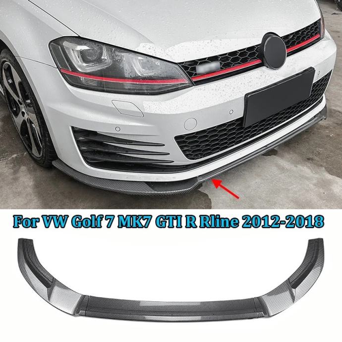 VW GOLF 7 PREDNJI LIP CARBON