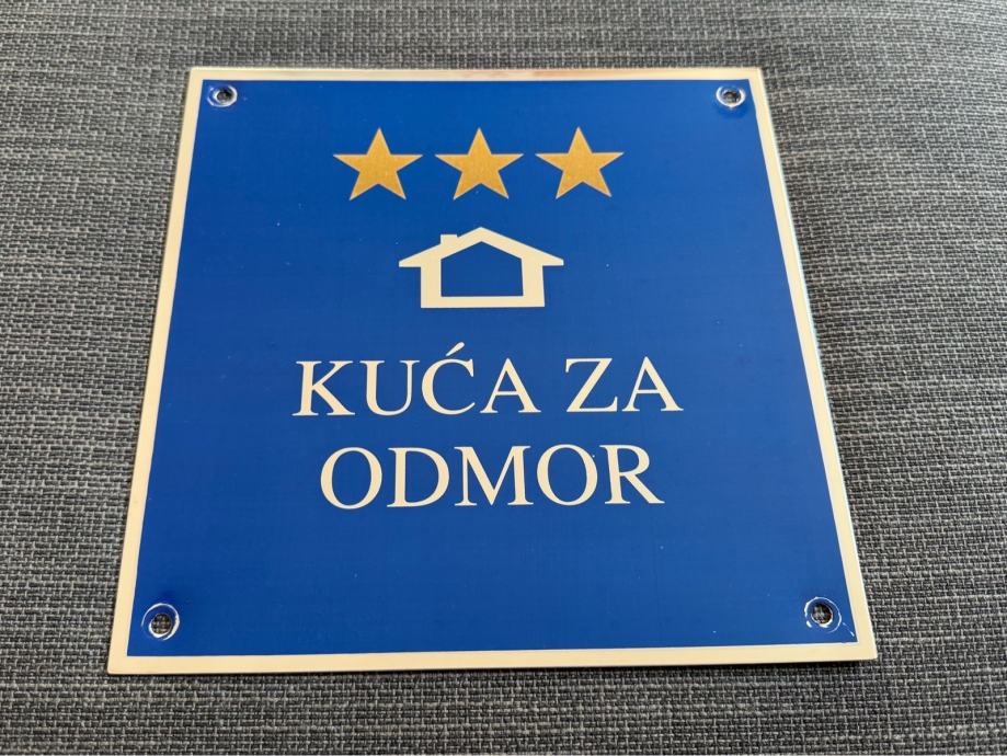 Tabla Kuća za odmor od inoxa