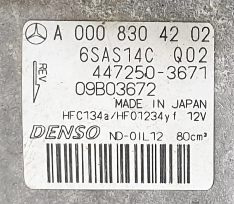 Kompresor klime W177, W247, ... Mercedes A0008304202