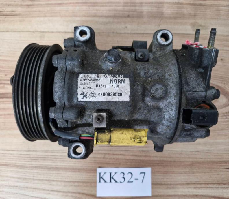 KOMPRESOR KLIME CITROEN 9800839580 SANDEN KK32-7