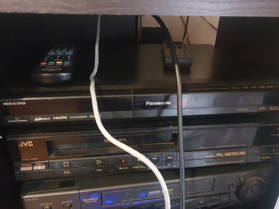 Panasonic Dmr Eh Jvc Vhs Recorder Hr D Em