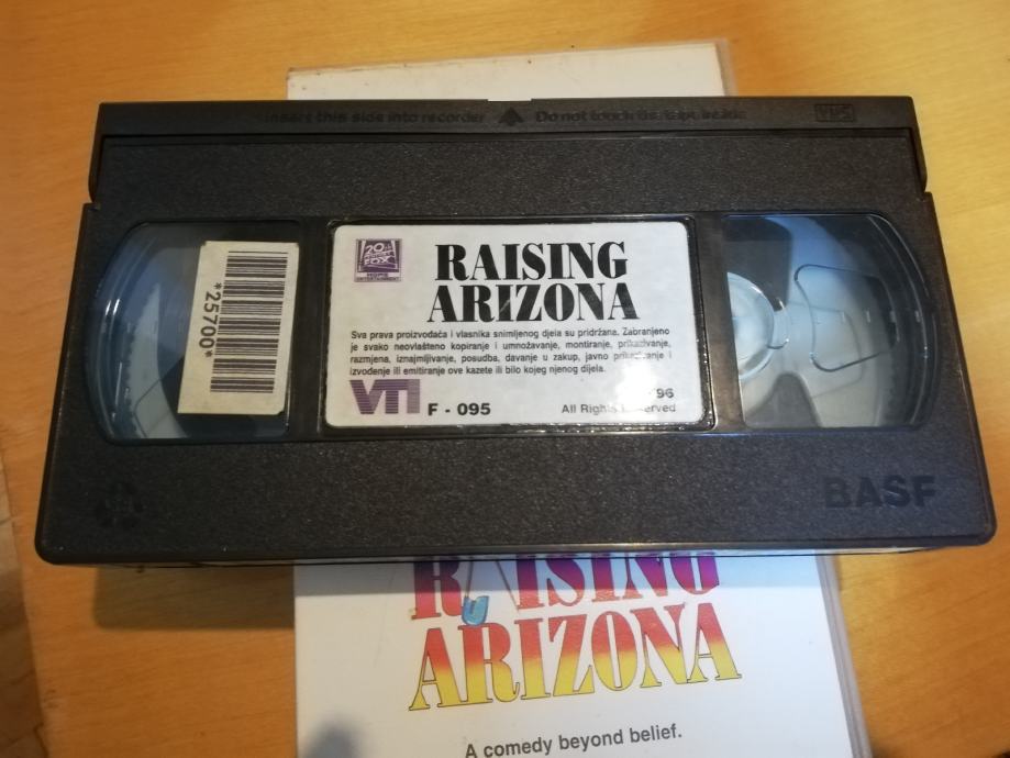 Raising Arizona VHS