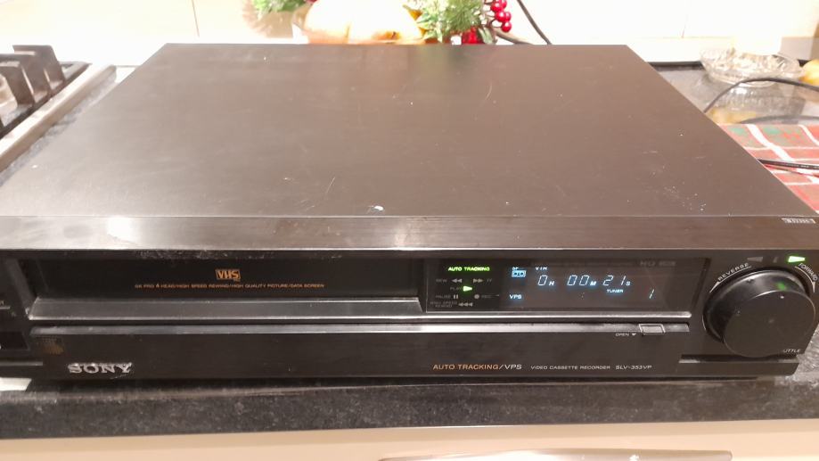 sony slv-353vp videorekorder vhs vcr video slv 353vp