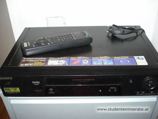 Sony SLV SX 717 stereo Hi-Fi VCR Player