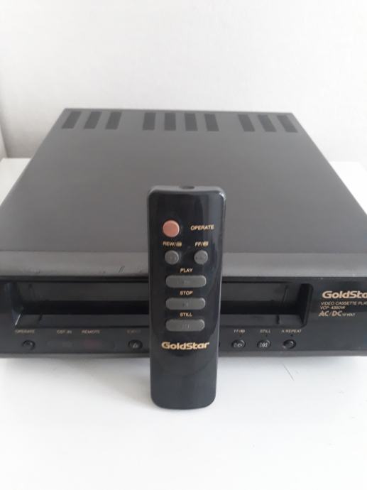 VHS video player Goldstar